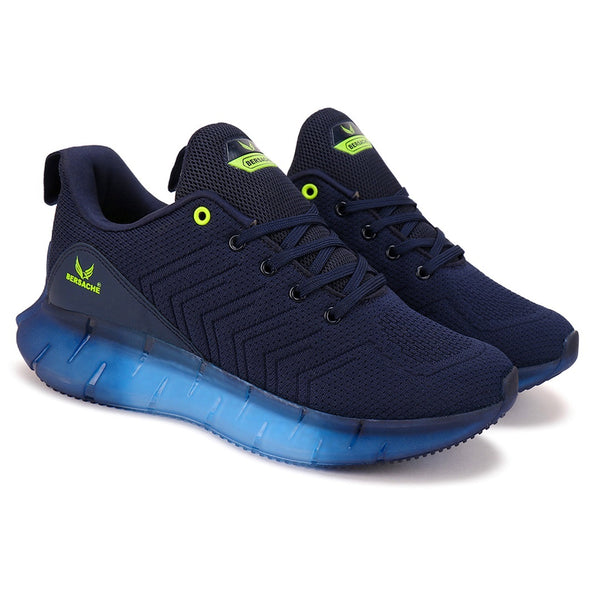 Bersache Casual Shoes For Men Walking , Sneakers ,Loafers, Canvas casual shoes for Men (Blue)   -    9024