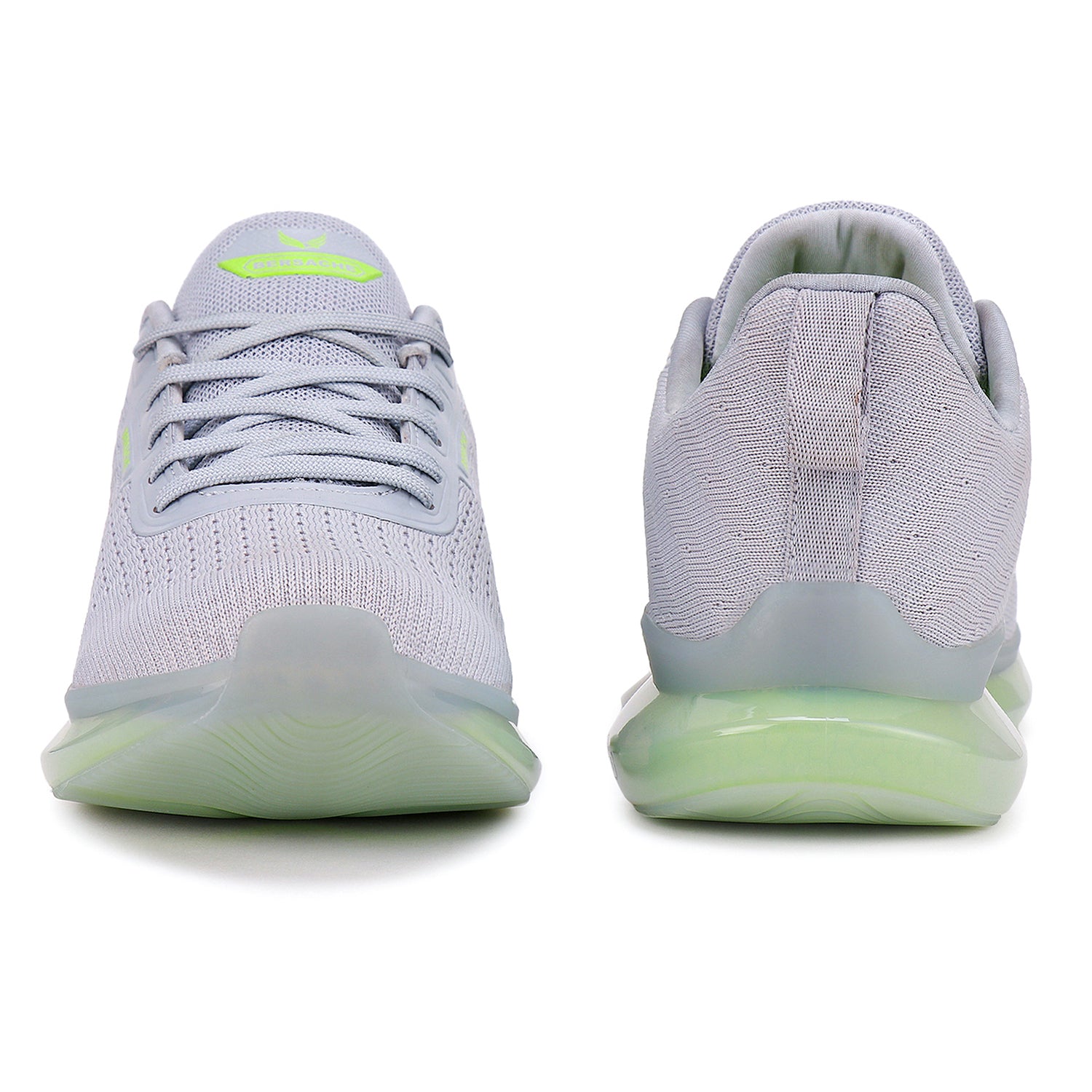 Bersache Lightweight Sports Running Shoes For Men Grey-9037.