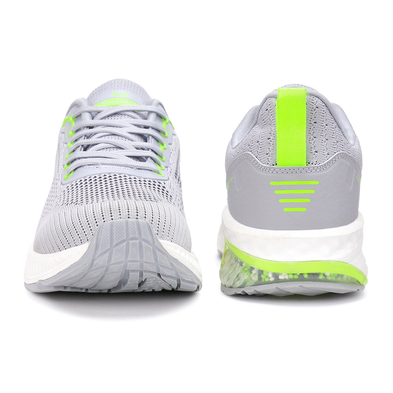Bersache Lightweight Sports Running Shoes For Men Grey-9043 .
