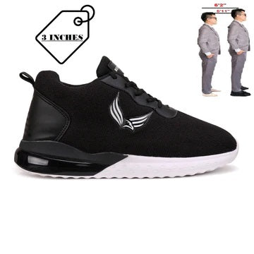 Bersache Casual Shoes For Men  (Black) - 9025.