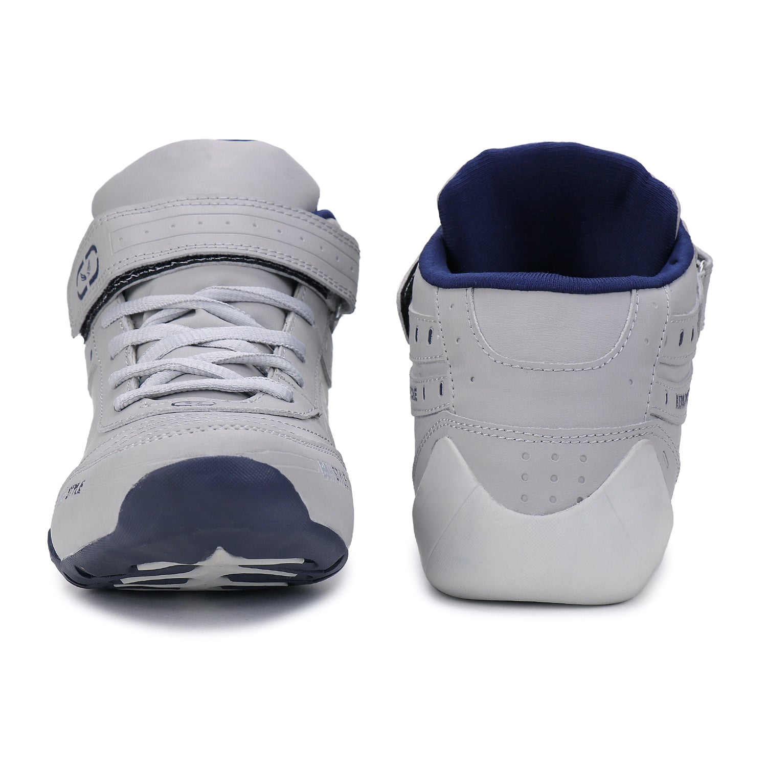 Bersache Lightweight Casual Sneaker Shoes For Men Grey-9021.